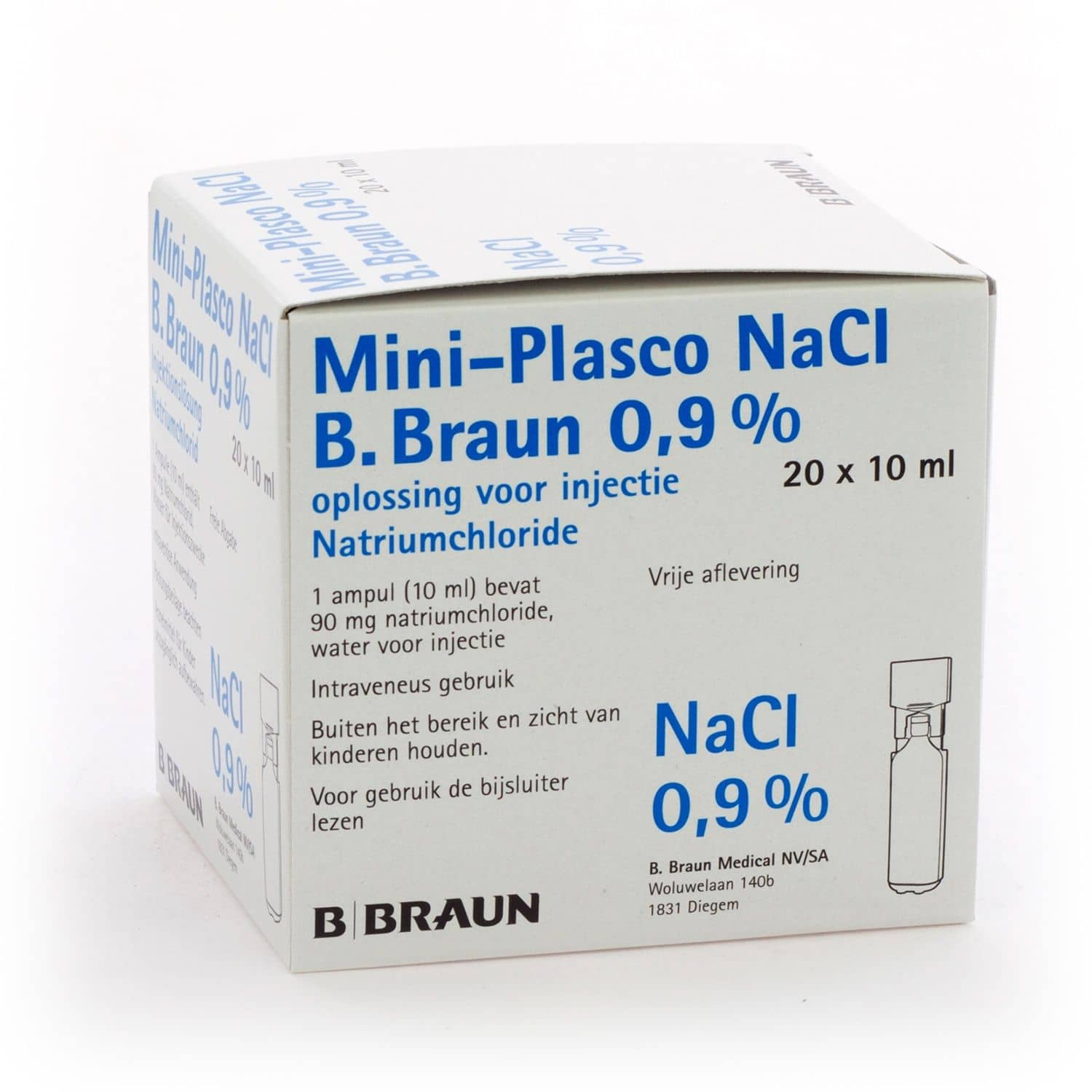 Mini Plasco Nacl 0 9 Amp20x10ml 20 X 10 Ml Commande En Ligne Optiphar