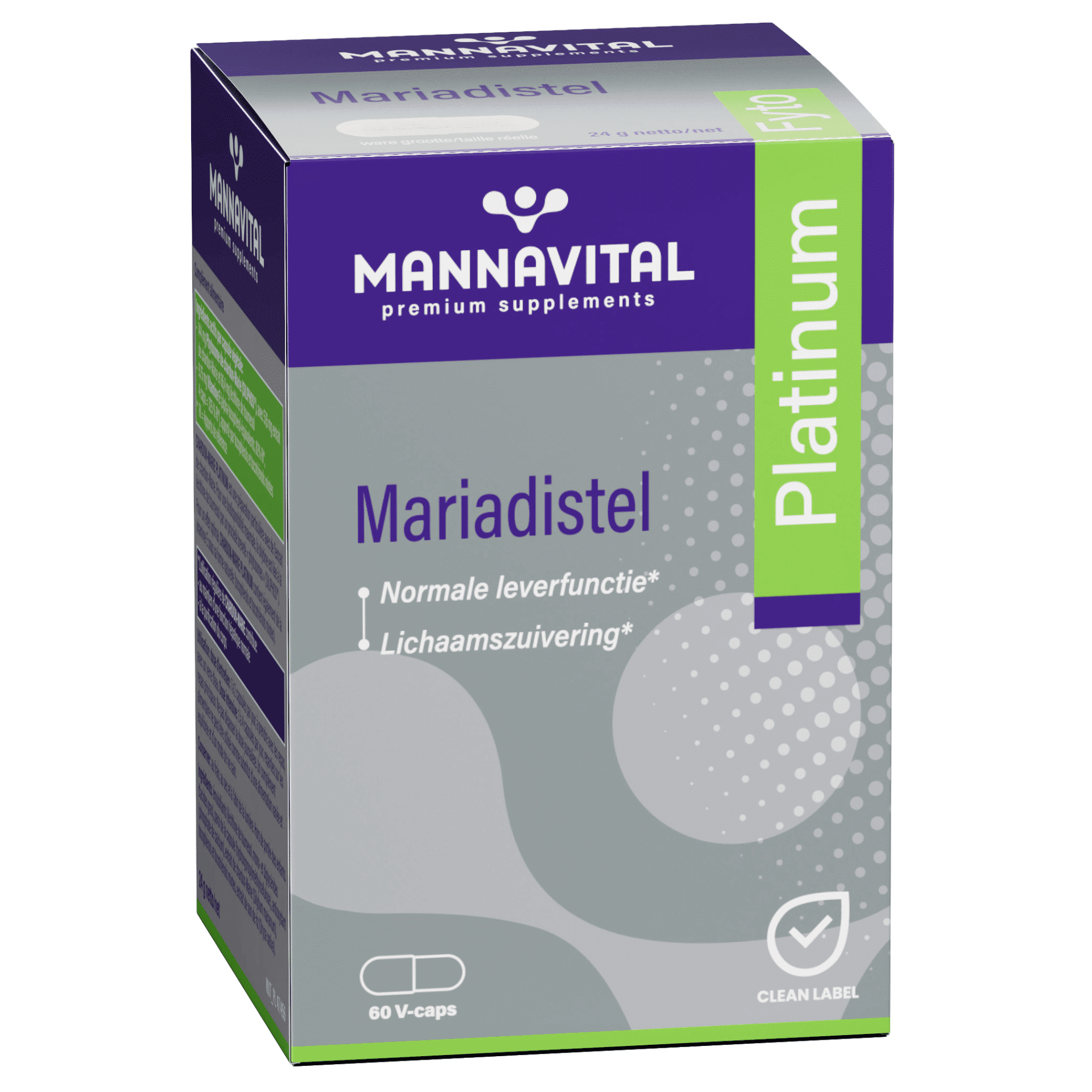 Mannavital Platinum Mariadistel Mannavital Platinum Mariadistel