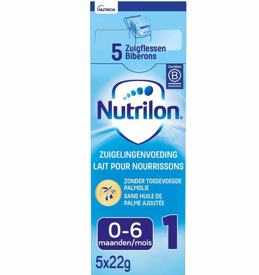 Nutrilon 1 Lait nourrissons format d'essai poudre 5x23g