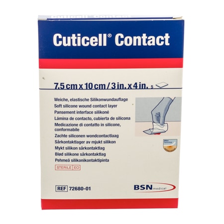 Bsn Medical Cuticell Contact Gaaskompres 7,5 x 10 cm Bsn Medical Cuticell Contact Gaaskompres 7,5 x 10 cm