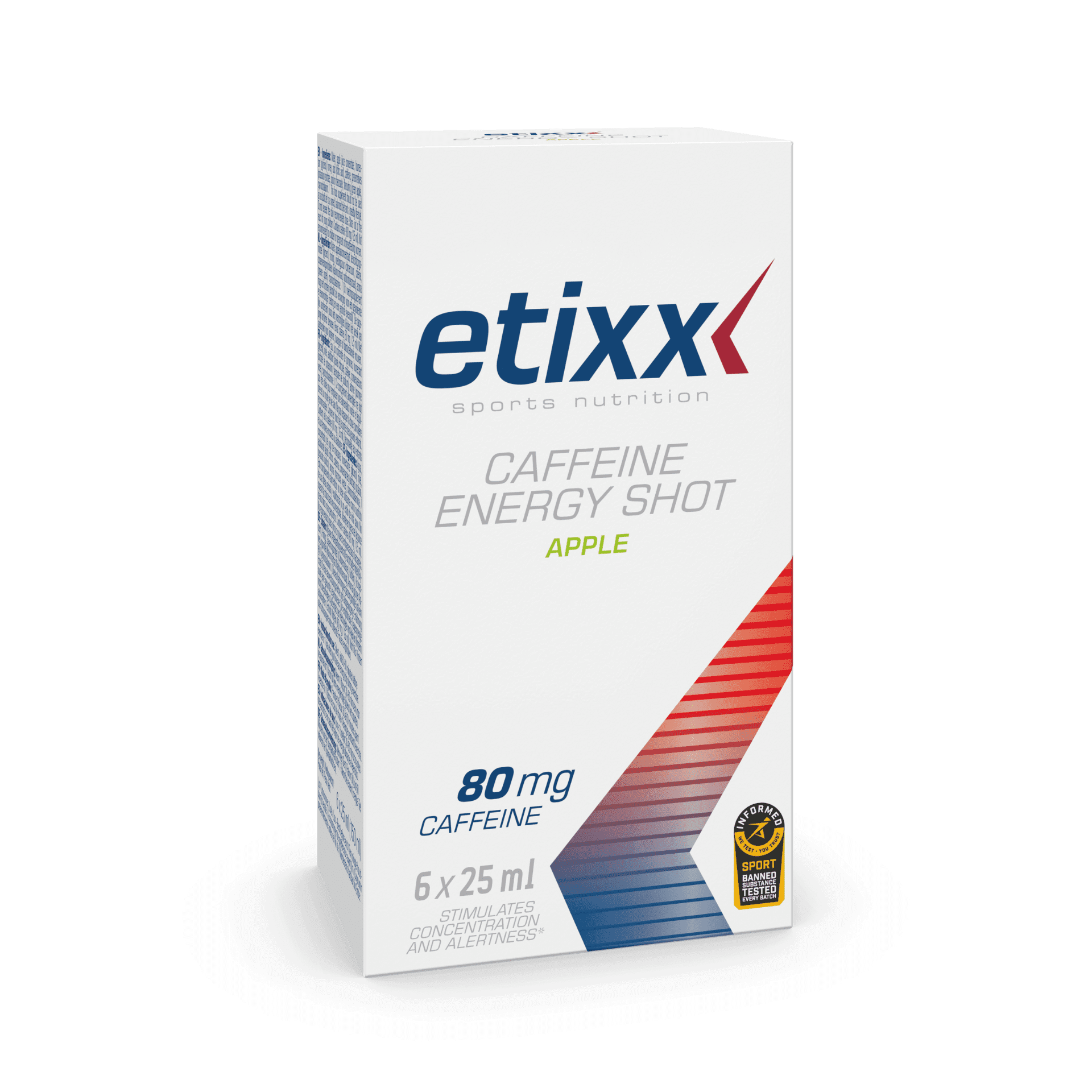 Etixx Caffeine Energy Shot 6 x 25 ml
