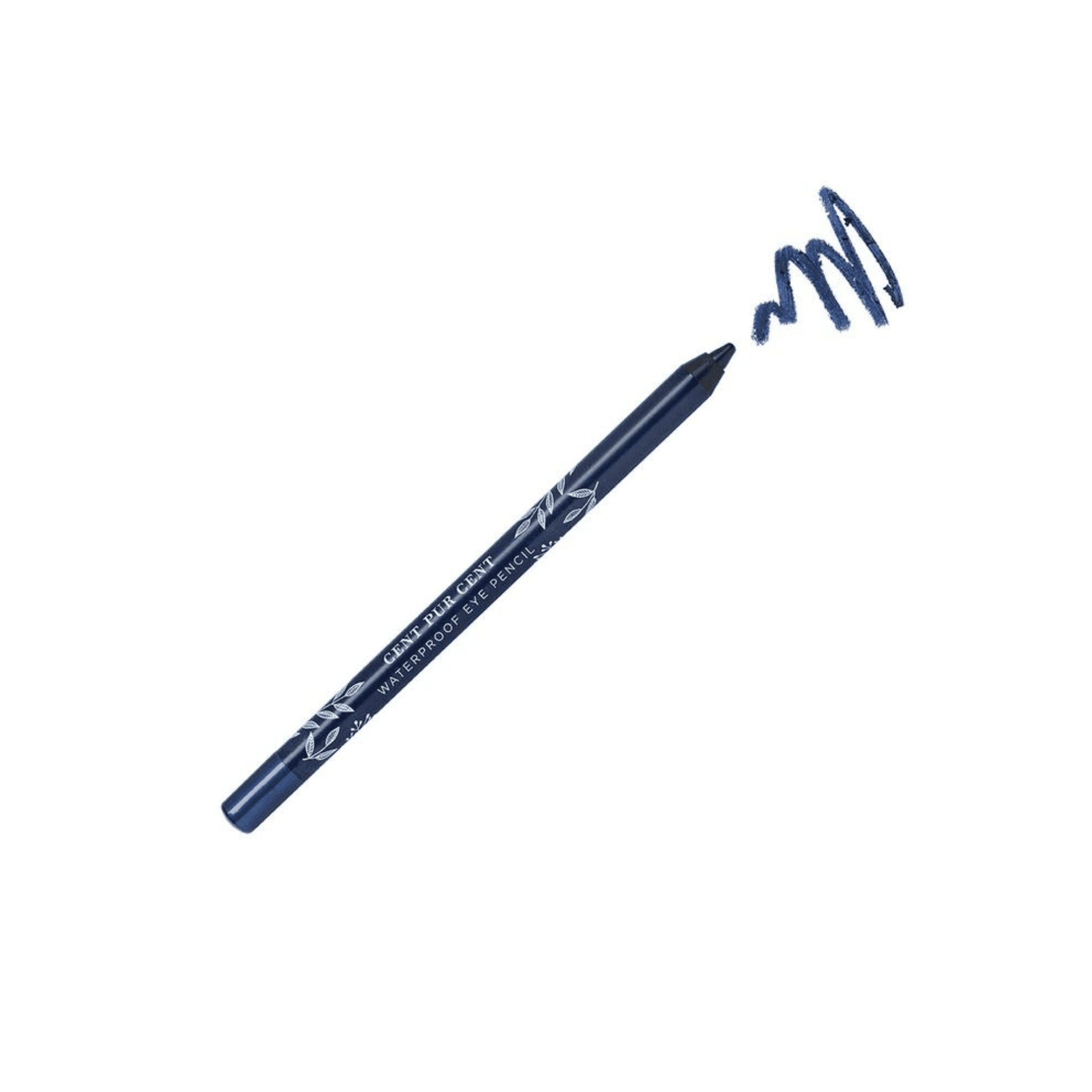 Cent Pur Cent Waterproof Eye Pencil Bleu Foncé 