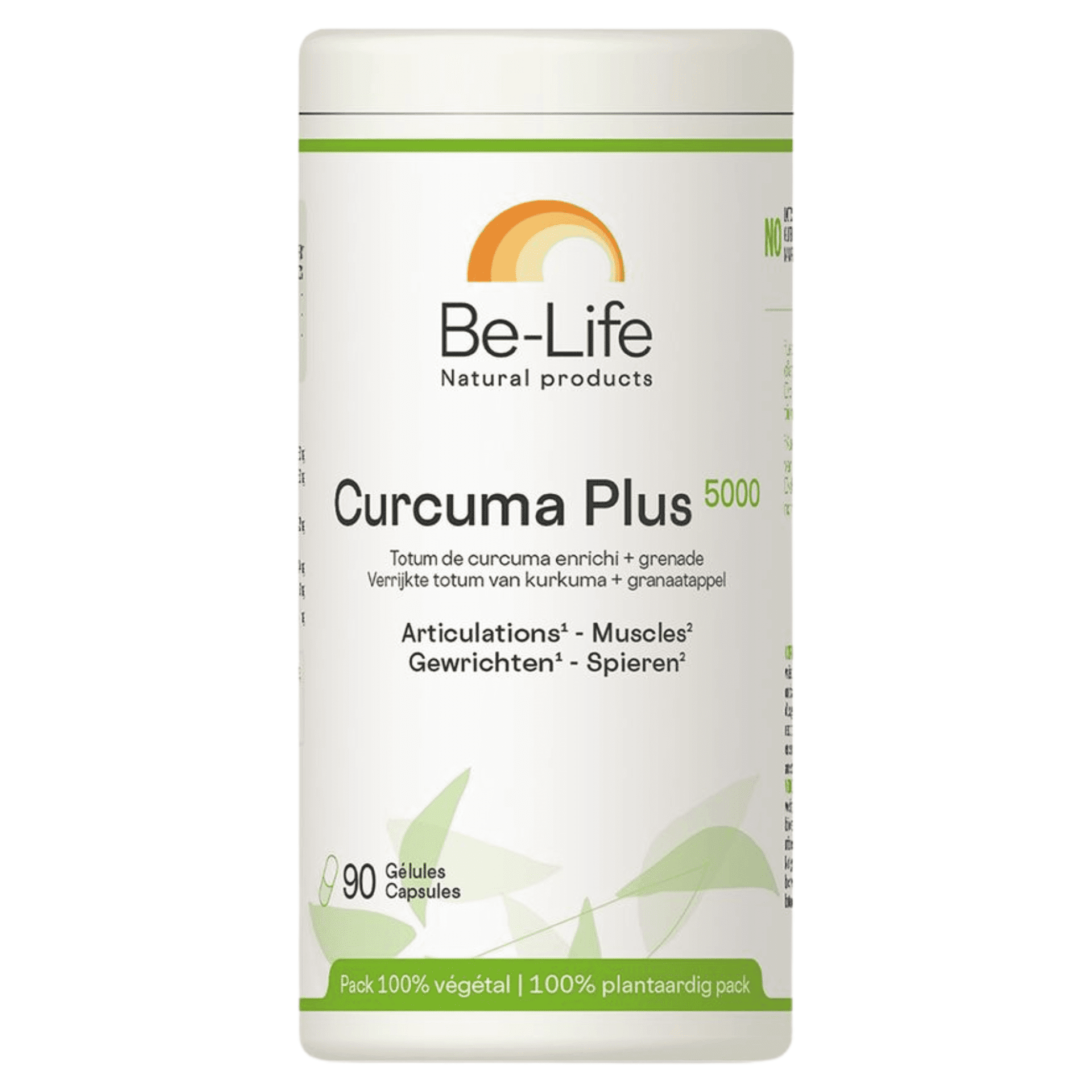 Be-Life Curcuma Plus 5000 90 capsules | Optiphar