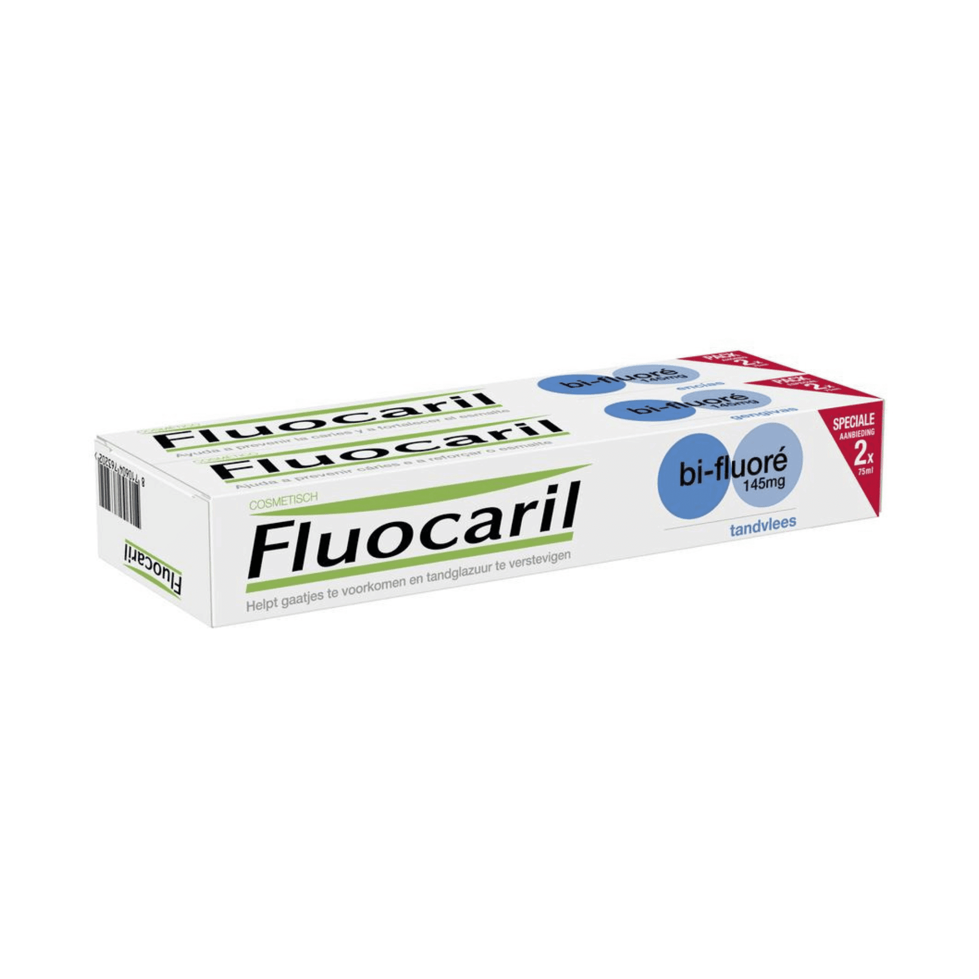 Fluocaril Tandpasta Bi-fluoré 145 mg Tandvlees Fluocaril Tandpasta Bi-fluoré 145 mg Tandvlees