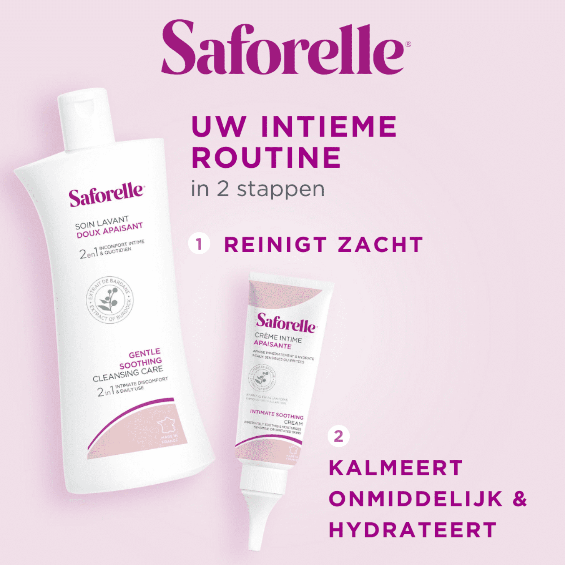 Saforelle Kalmerende Zachte Wasoplossing Saforelle Kalmerende Zachte Wasoplossing