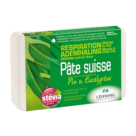 Pâte Suisse Ademhaling Pijnboom & Eucalyptus Pâte Suisse Ademhaling Pijnboom & Eucalyptus