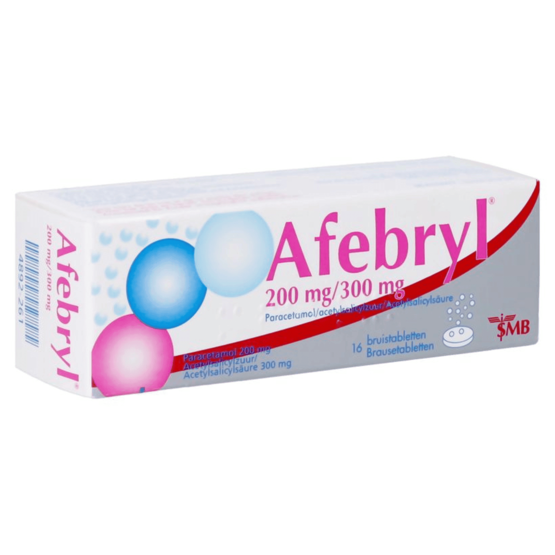 Afebryl 200mg/300mg Comp Eff 16 Nf Afebryl 200mg/300mg Comp Eff 16 Nf