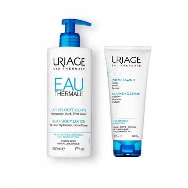 Uriage Lait Vel. Corps 500ml+cr Lav.200ml Promo Nf Uriage Lait Vel. Corps 500ml+cr Lav.200ml Promo Nf