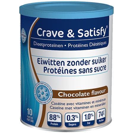 Crave & Satisfy Dieetproteïnen Chocolade Crave & Satisfy Dieetproteïnen Chocolade