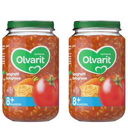 Olvarit Pasta Bolognaise 8+ Olvarit Pasta Bolognaise 8+