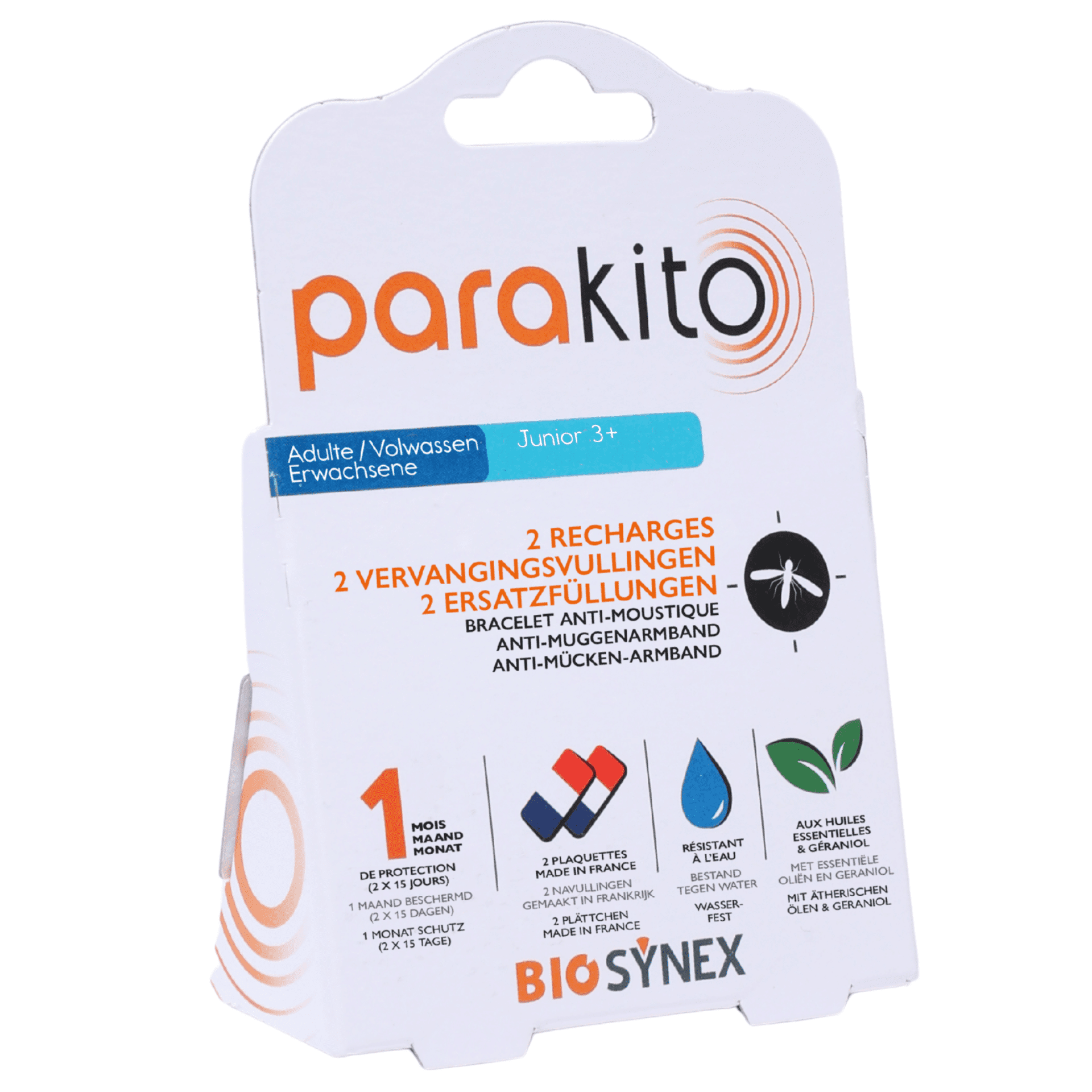 Para'kito Bracelet Recharges Pack Plaquettes 2