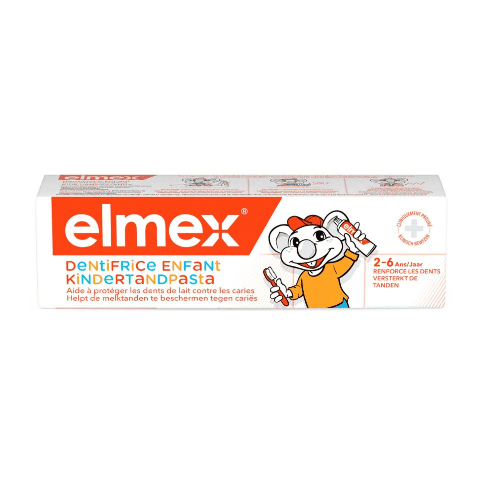 Elmex Dentifrice Enfant 2-6a 50ml