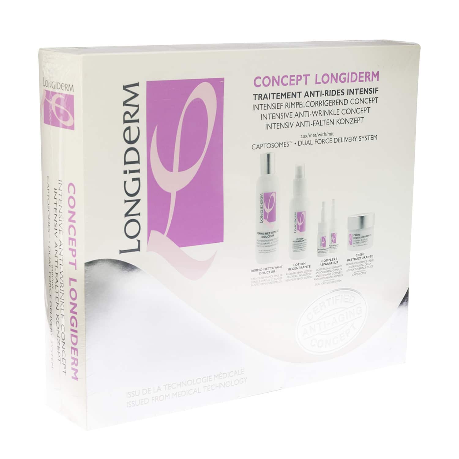 Longiderm Set Intensief Anti-Rimpel Concept Longiderm Set Intensief Anti-Rimpel Concept
