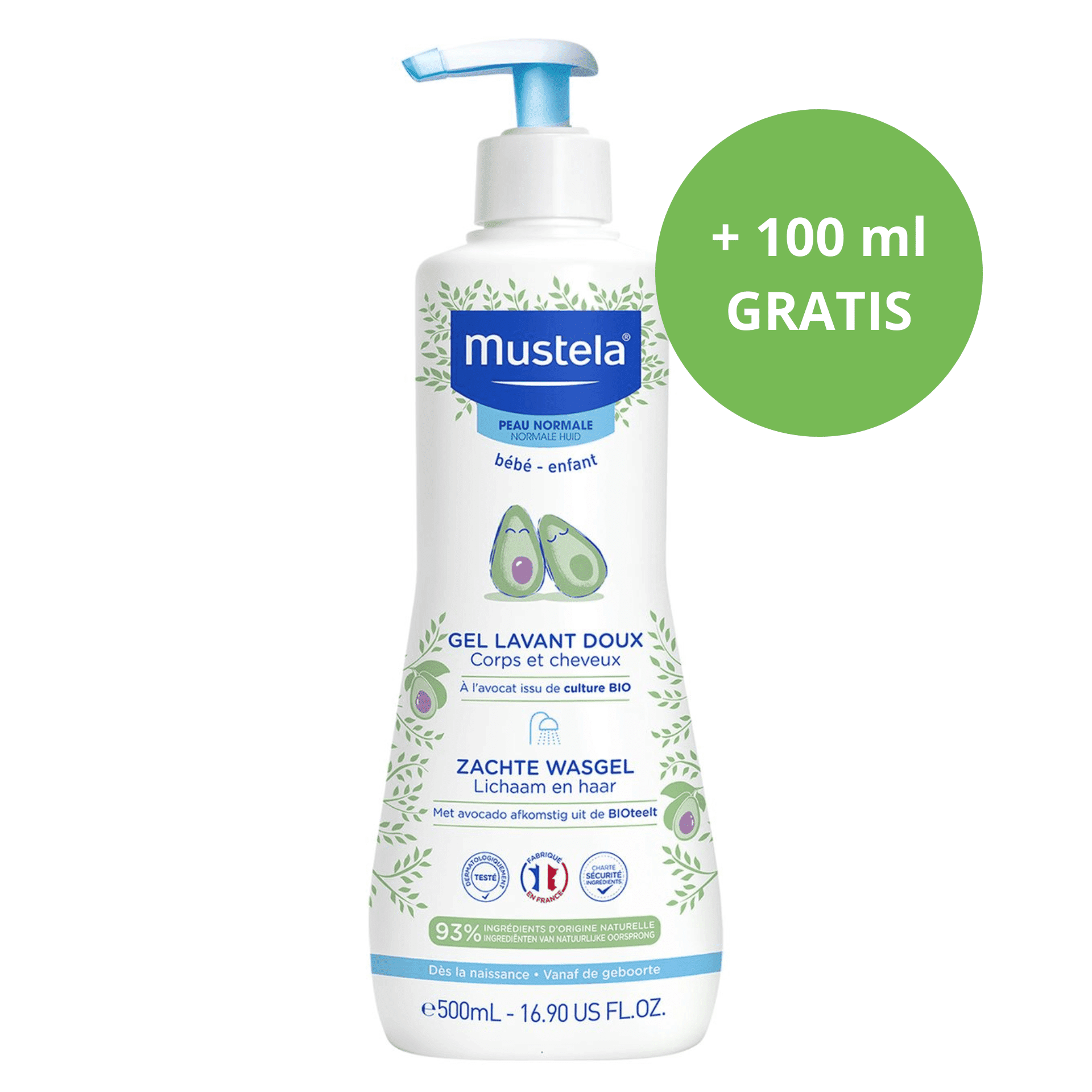Mustela Baby Zachte Wasgel