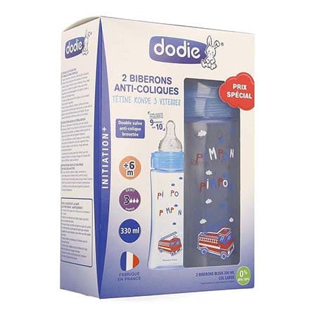 Dodie Zuigfles Initiatie+ Brandweer 330ml 6+ Dodie Zuigfles Initiatie+ Brandweer 330ml 6+