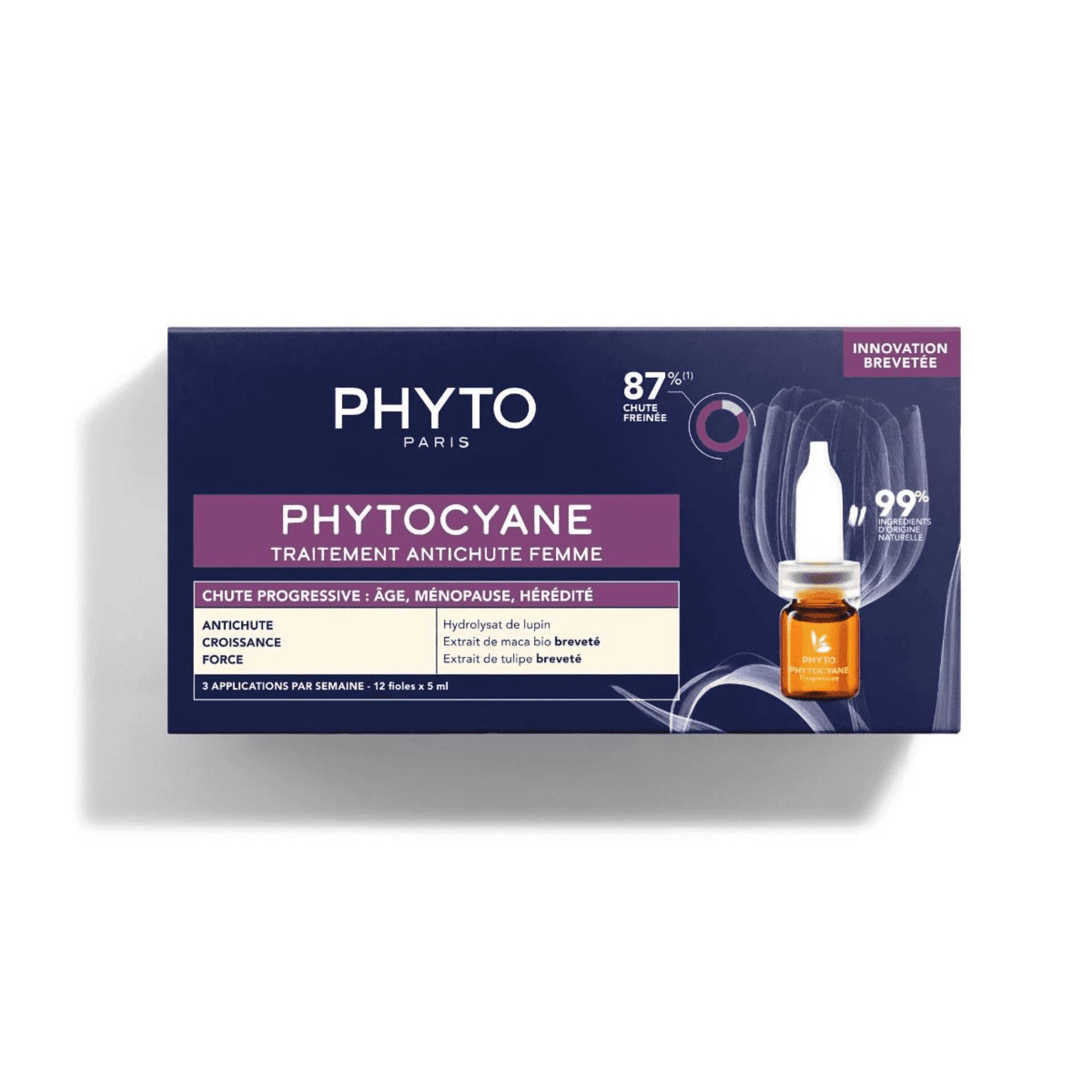 Phytocyane behandeling tegen progressieve haaruitval vrouwen