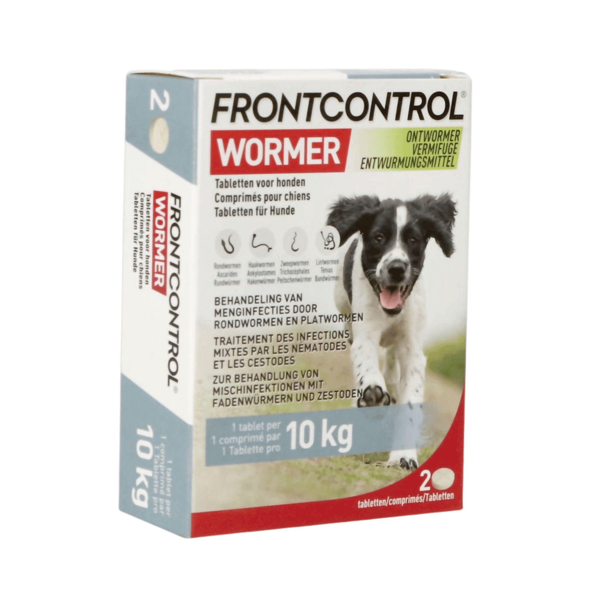 Frontcontrol Wormer Hond 10 kg Frontcontrol Wormer Hond 10 kg