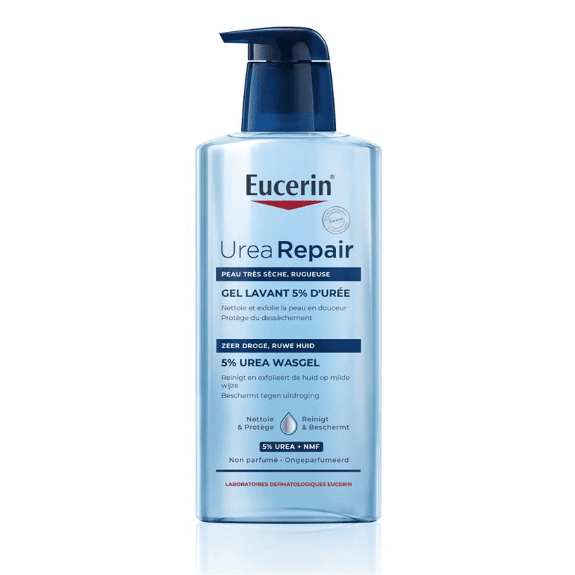 Eucerin UreaRepair Original 5% Urea Wasgel Pomp Eucerin UreaRepair Original 5% Urea Wasgel Pomp
