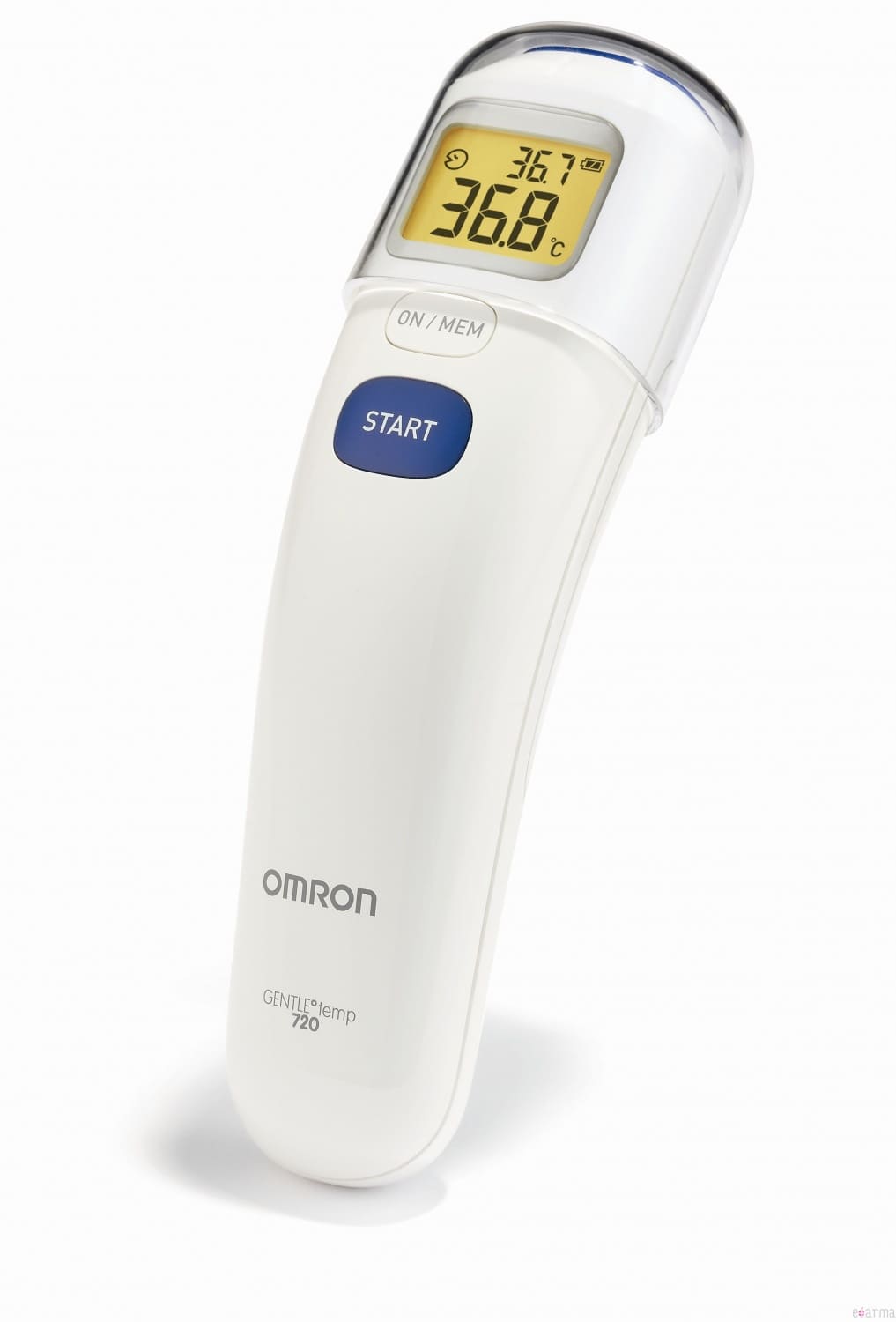 Omron Gentle Temp 720 Voorhoofdthermometer met infraroodfunctie Omron Gentle Temp 720 Voorhoofdthermometer met infraroodfunctie