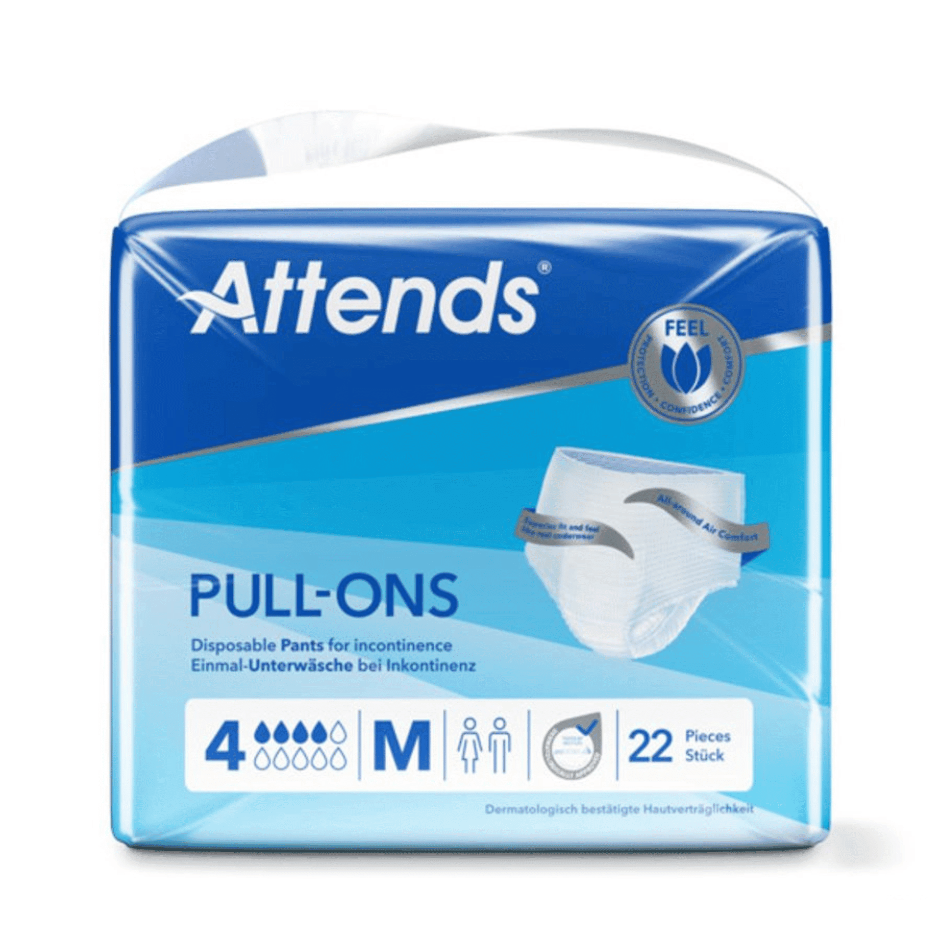 Attends Pull-ons 4 M 
