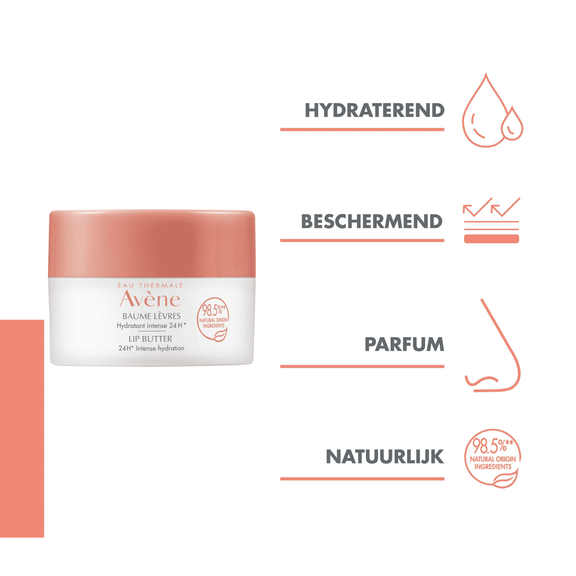 Avene Lippenbalsem Intense Hydratatie 24u 10ml Avene Lippenbalsem Intense Hydratatie 24u 10ml