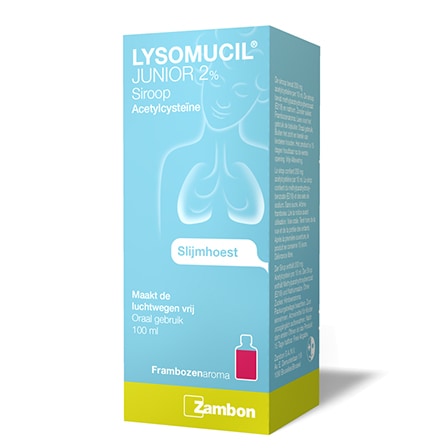 Lysomucil Junior 2% Siroop