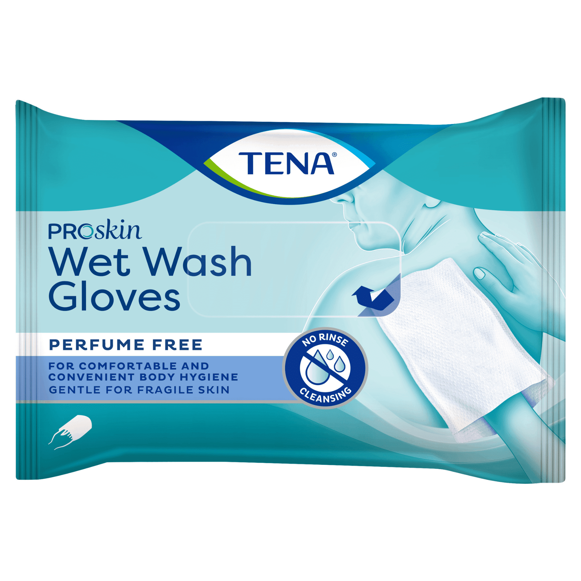 TENA ProSkin Wet Wash Gloves