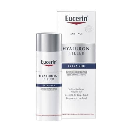 Eucerin Hyaluron Filler Extra Rijke Nachtcrème Eucerin Hyaluron Filler Extra Rijke Nachtcrème