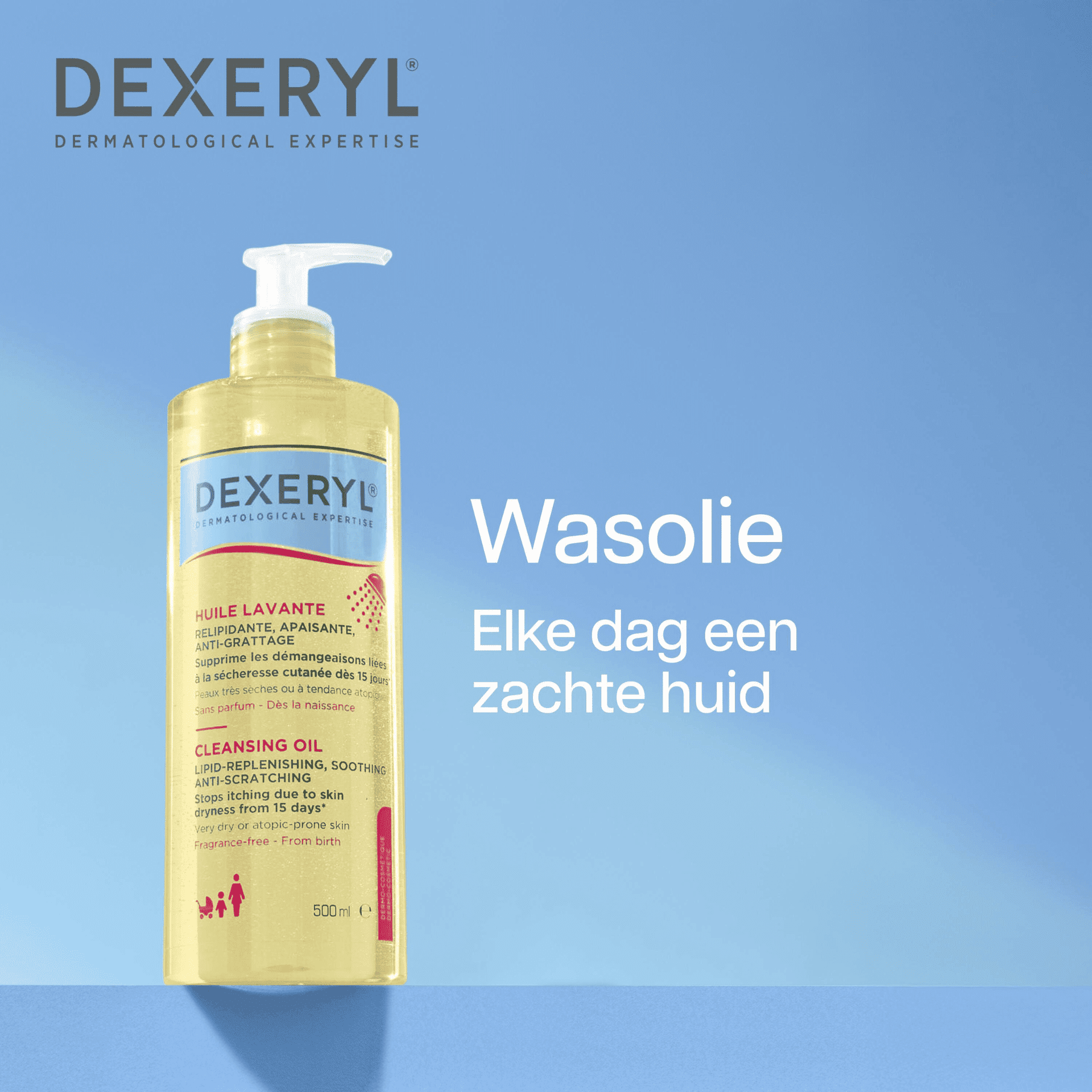 Dexeryl Huile Lavante Fl Pompe 500ml Dexeryl Huile Lavante Fl Pompe 500ml