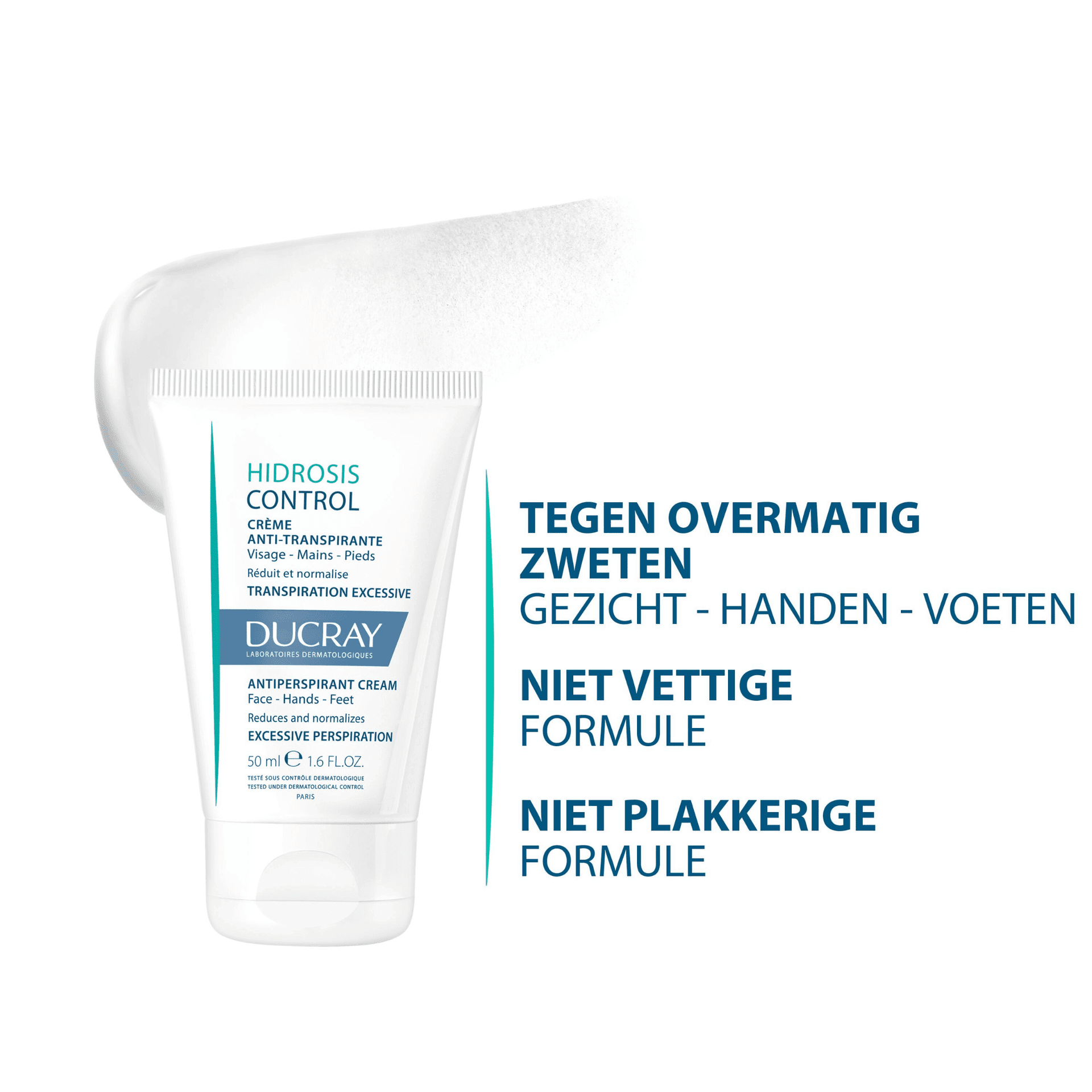 Ducray Hidrosis Control Antitranspirante Crème Ducray Hidrosis Control Antitranspirante Crème