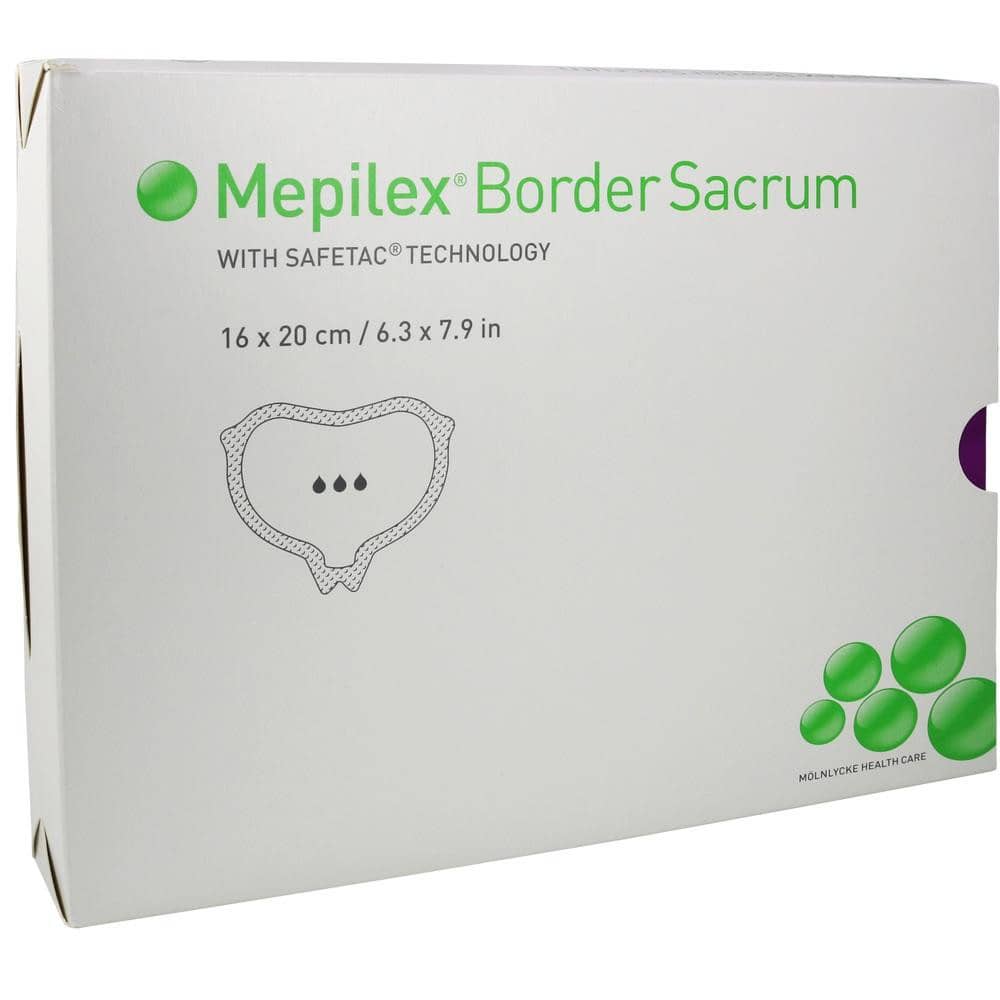 Mepilex Border Sacrum Ster 16 x 20 cm Mepilex Border Sacrum Ster 16 x 20 cm