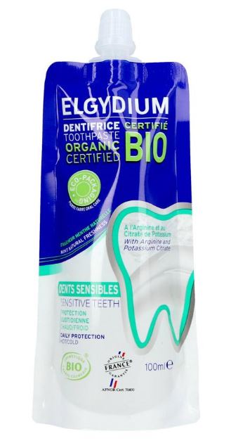 Elgydium Dentifrice Dents Sensibles Bio 100ml