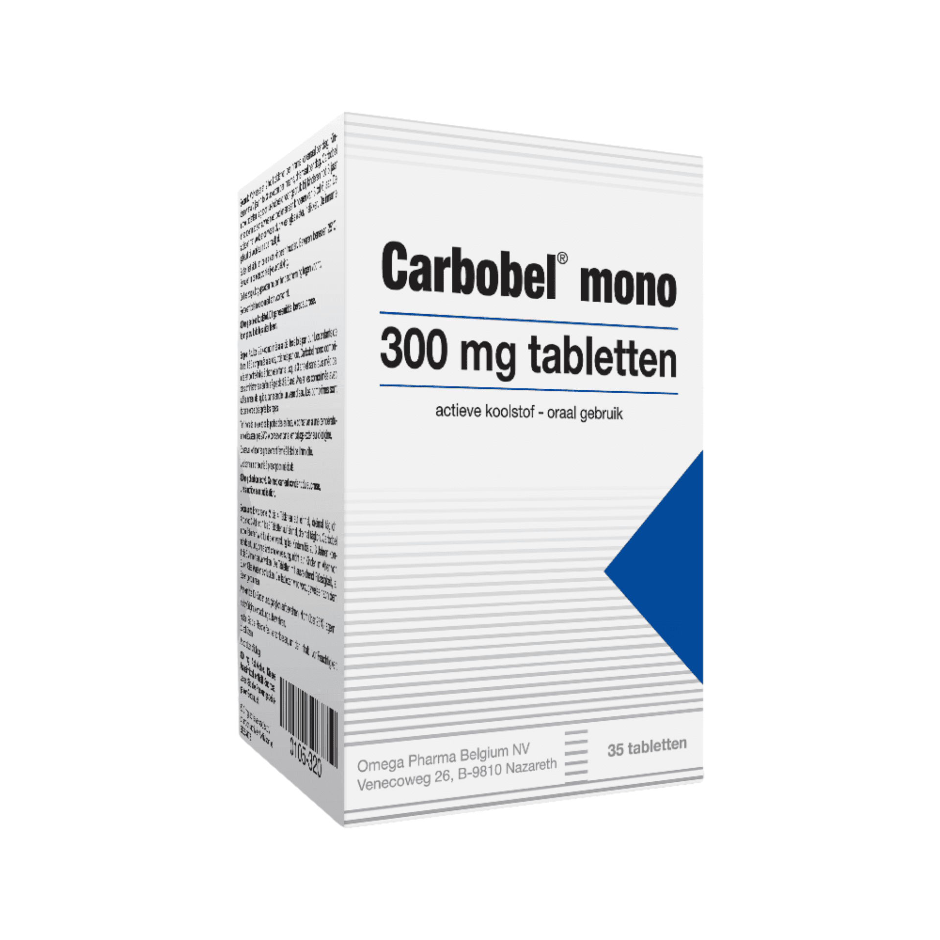 Carbobel Mono 300mg Comp 35