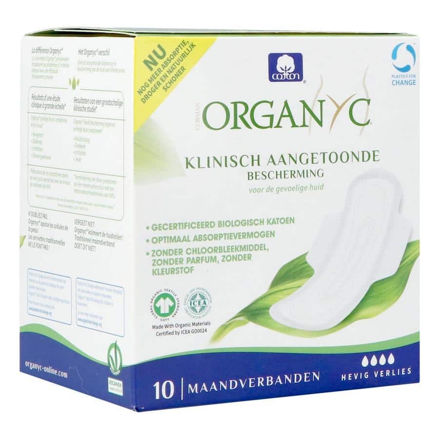 Organyc Serviettes Super Coton Bio 10 Organyc Serviettes Super Coton Bio 10