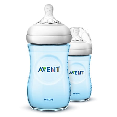 Avent Natural Zuigfles 2.0 Duo 260 ml 1+ Blauw
