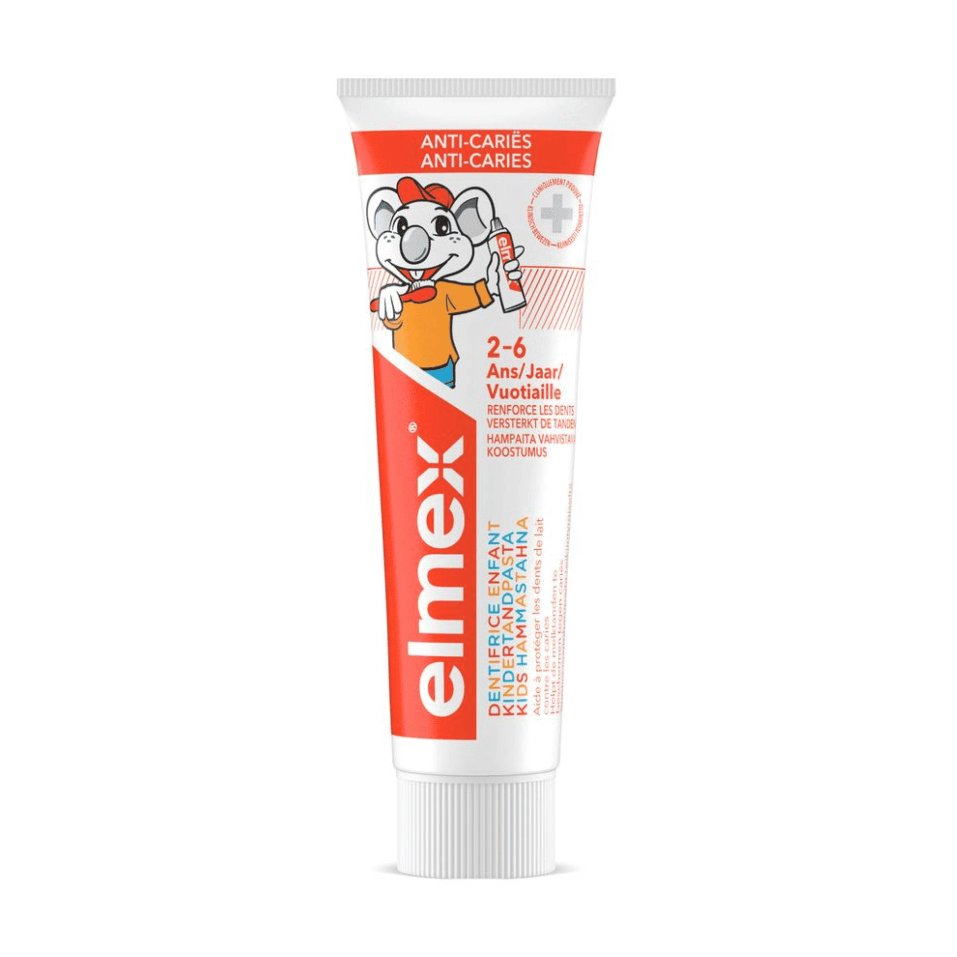Elmex Dentifrice Enfant 2-6a 50ml