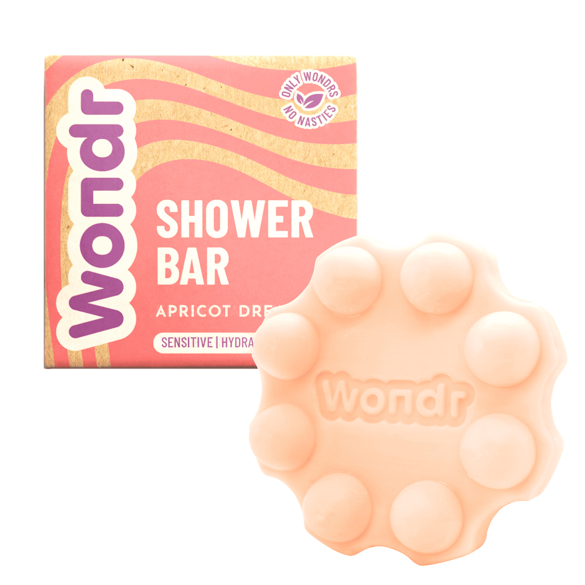 WONDR Shower Bar Apricot Dreams WONDR Shower Bar Apricot Dreams