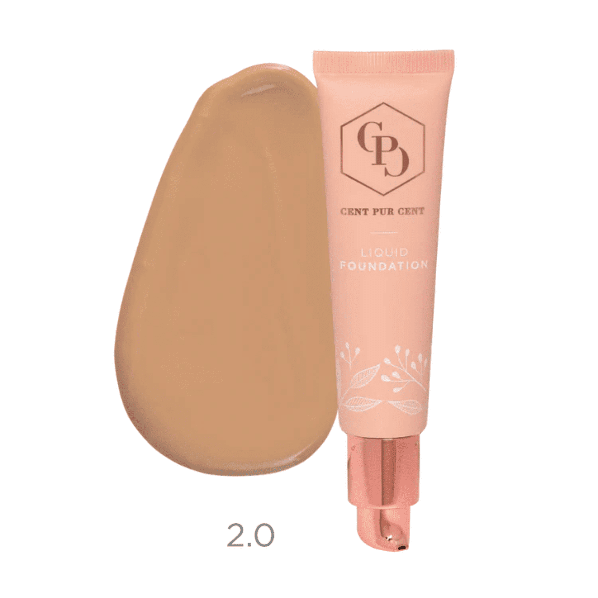 Cent Pur Cent Liquid Foundation 30 ml Cent Pur Cent Liquid Foundation 30 ml