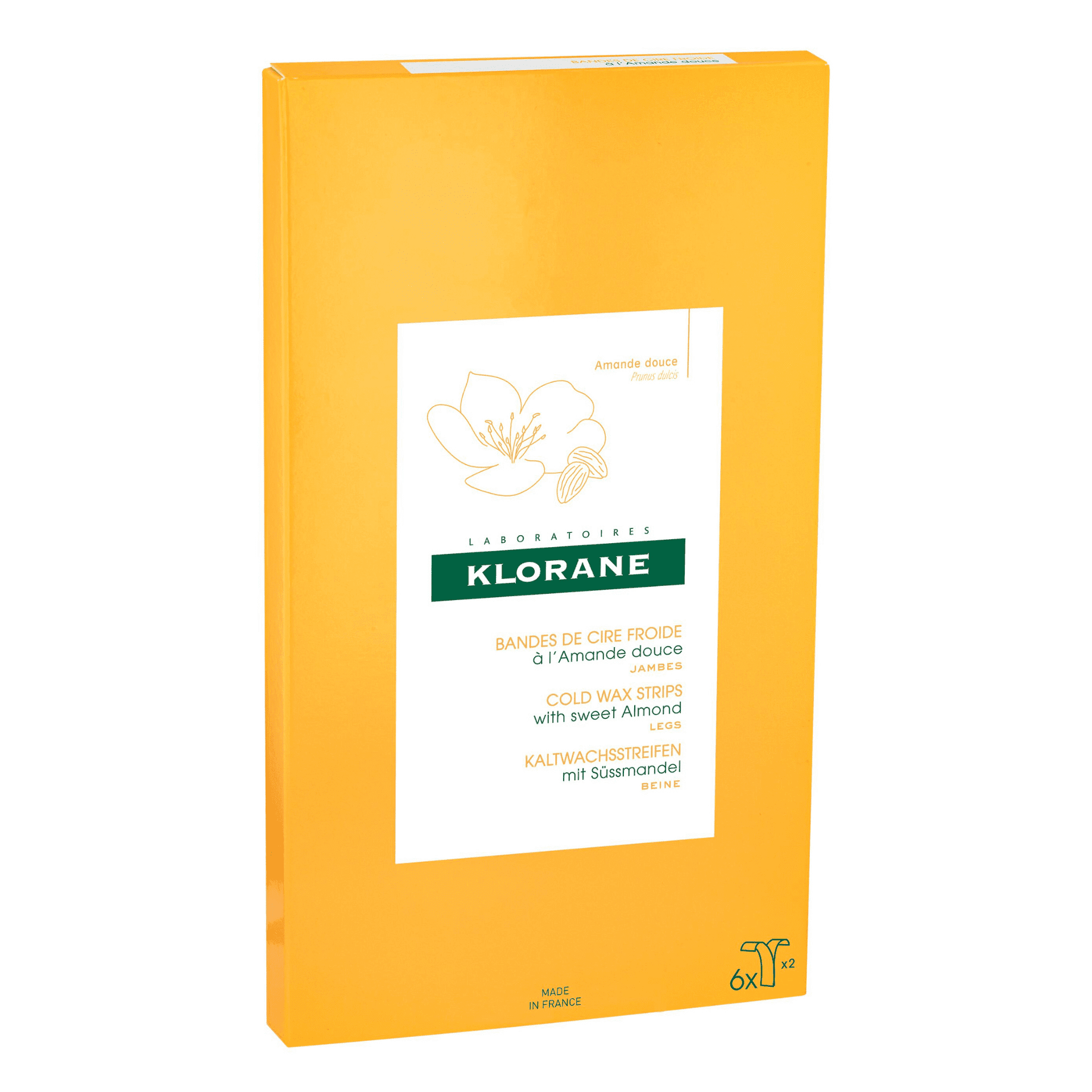 Klorane Zoete Amandel Koude Wasstrips Benen Klorane Zoete Amandel Koude Wasstrips Benen