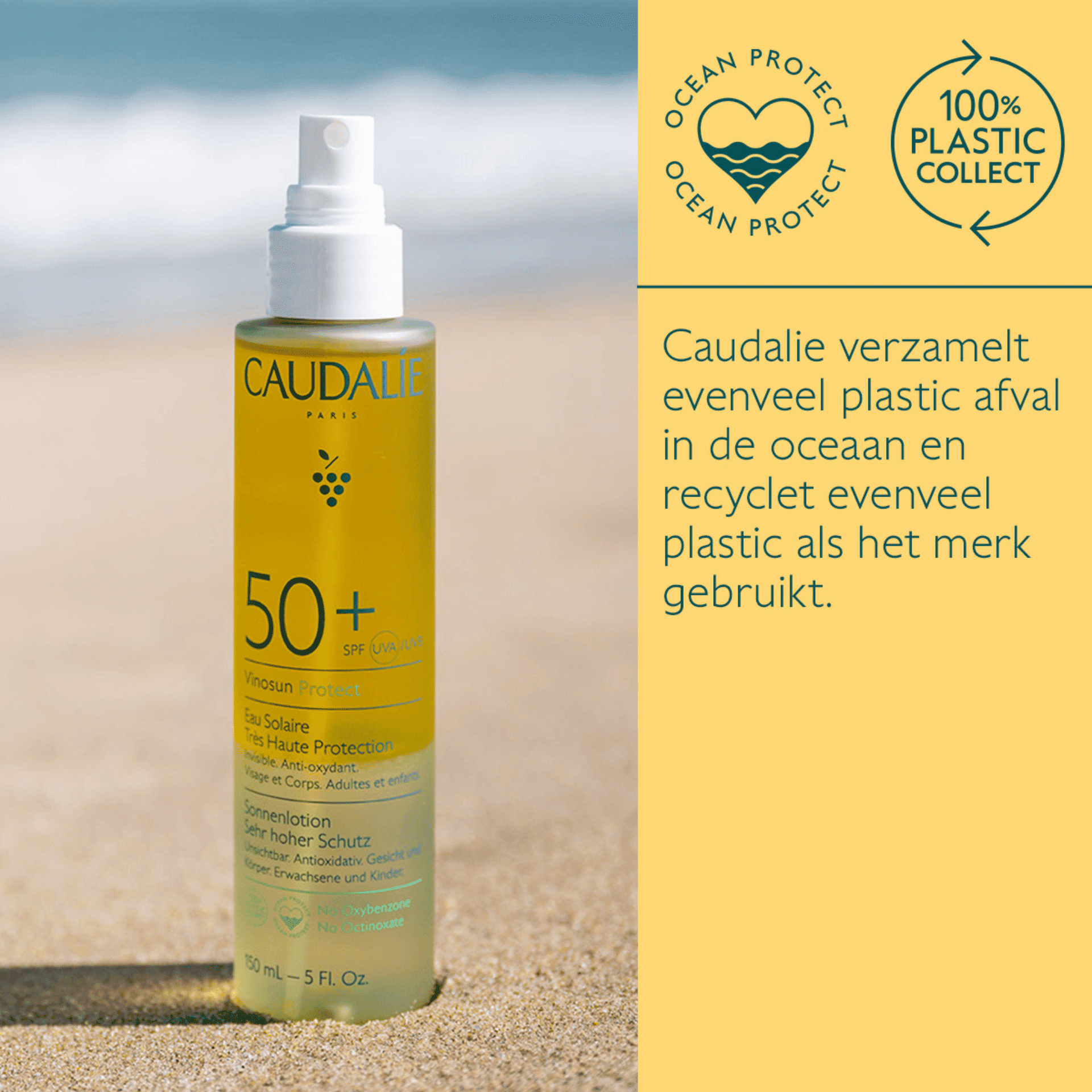 Caudalie Vinosun Protect Zonnewater SPF 50+ Caudalie Vinosun Protect Zonnewater SPF 50+