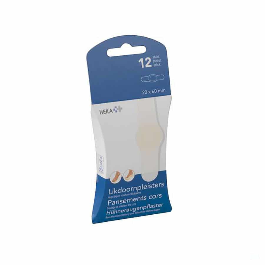 Heka Pansements Cors 20x60mm 12 Heka Pansements Cors 20x60mm 12