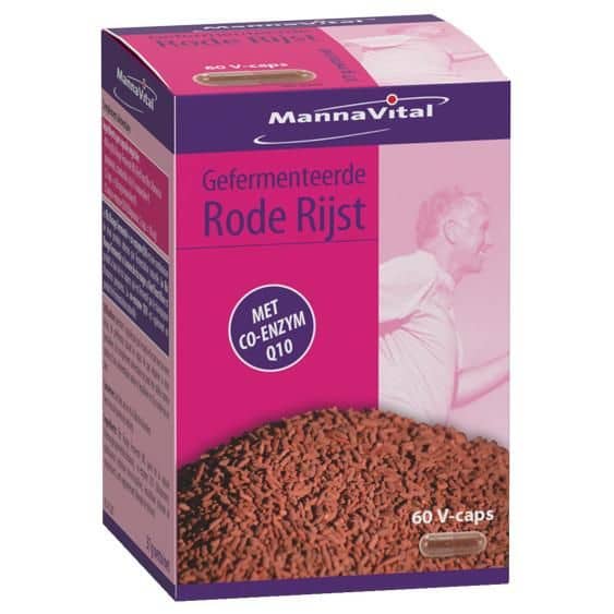 Mannavital Riz Rouge Fermente V-caps 60
