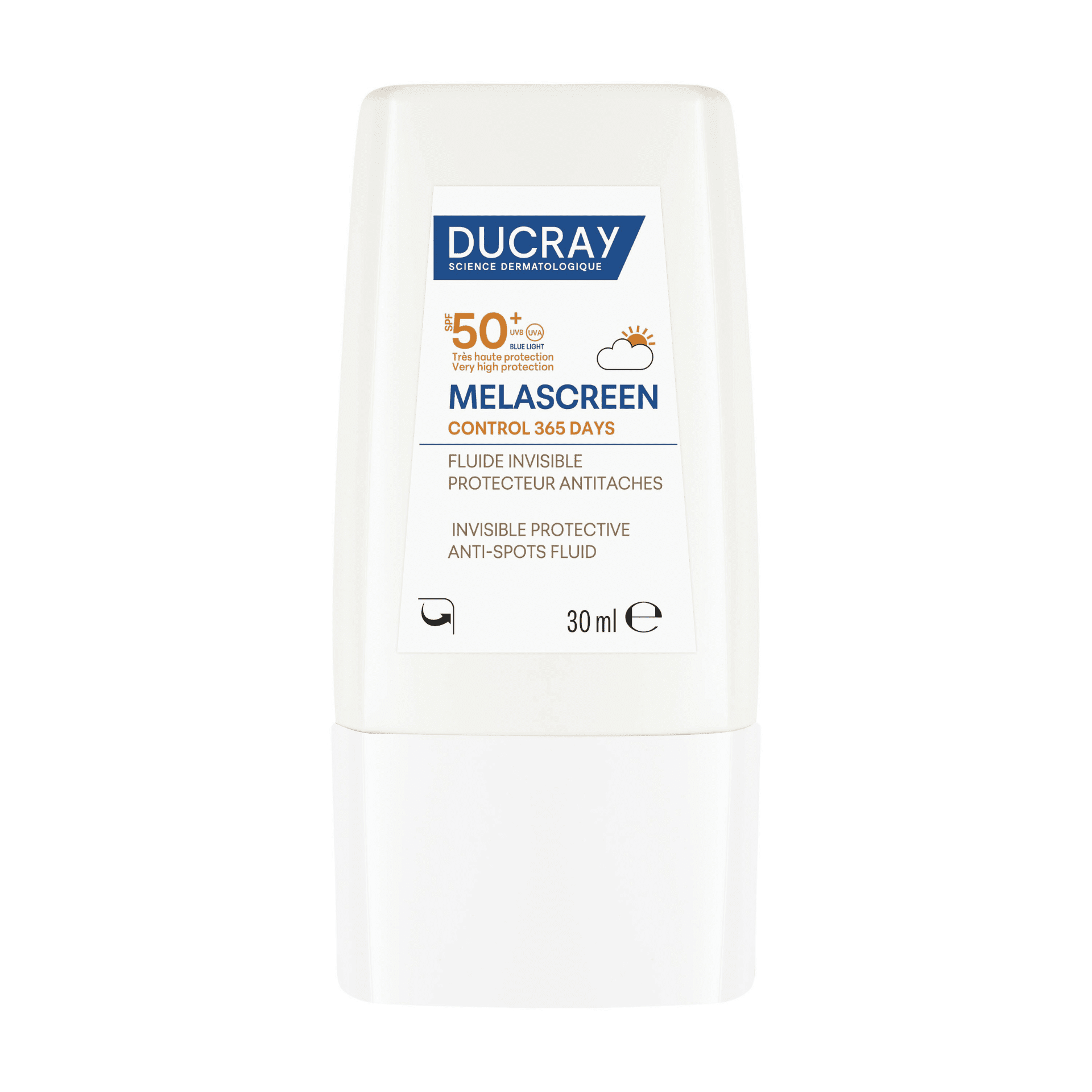 Ducray Melascreen Control 365 Days Onzichtbare Fluid SPF 50+