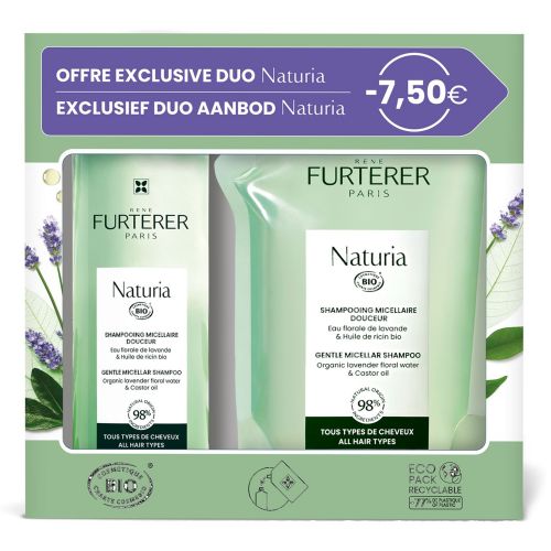 Furterer Naturia Micellaire Shampoo + Navulling Duo Promo