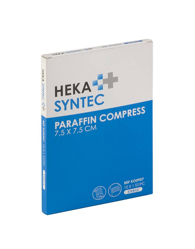 Heka Syntec Zalfkompres 7,5x 7,5cm Steriel