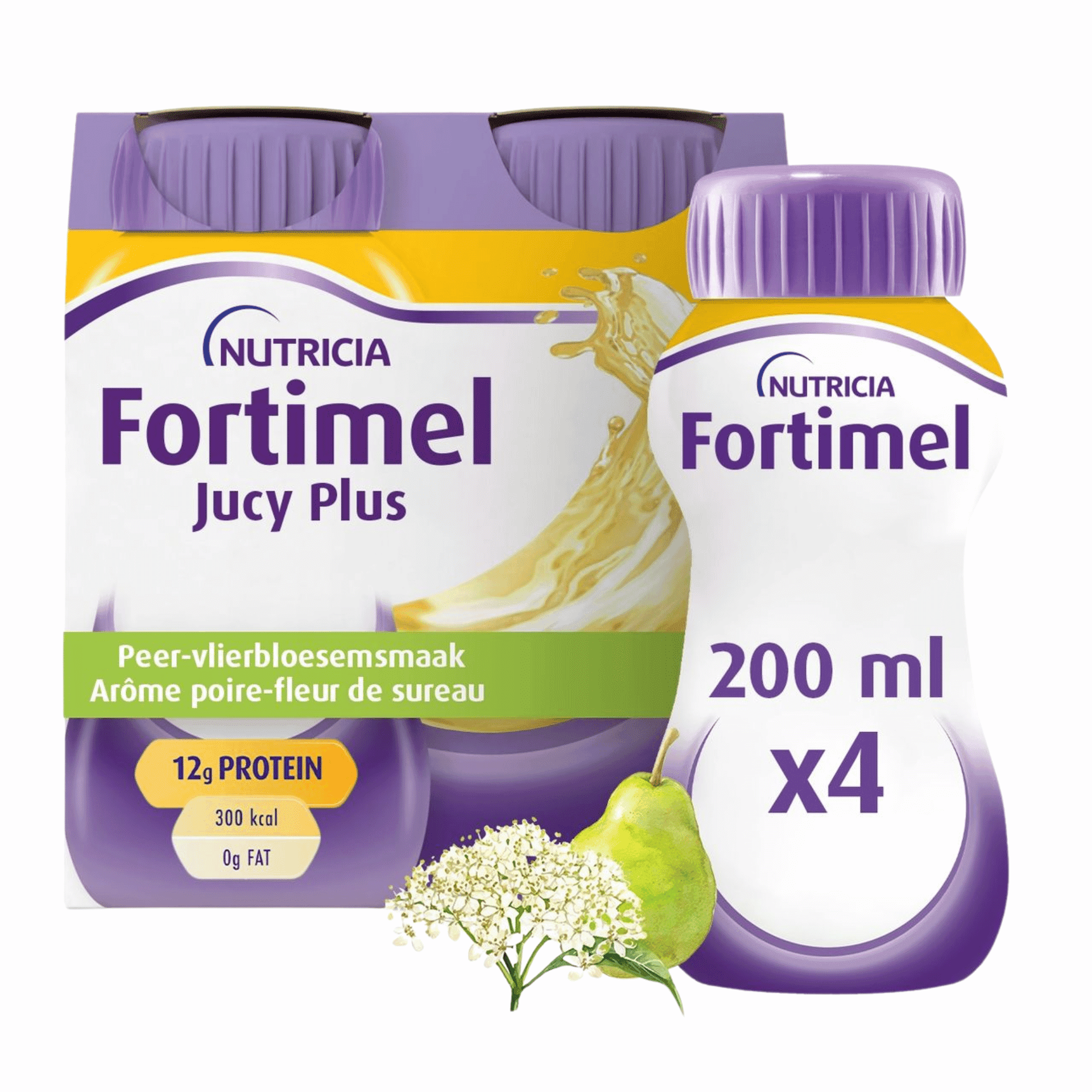 Fortimel Jucy Plus Mangue Ananas 4x200ml 185085 Fortimel Jucy Plus Mangue Ananas 4x200ml 185085