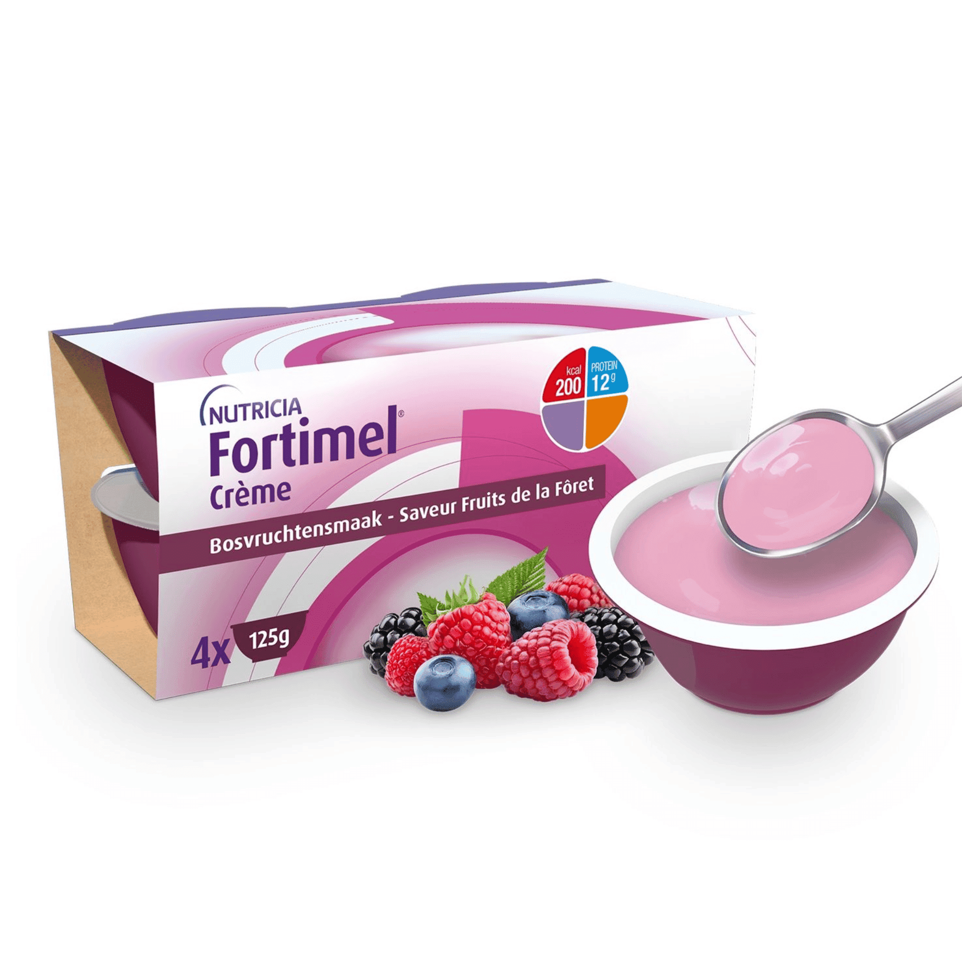 Fortimel Crème Fruits de la Forêt 4 x 125 g Fortimel Crème Fruits de la Forêt 4 x 125 g