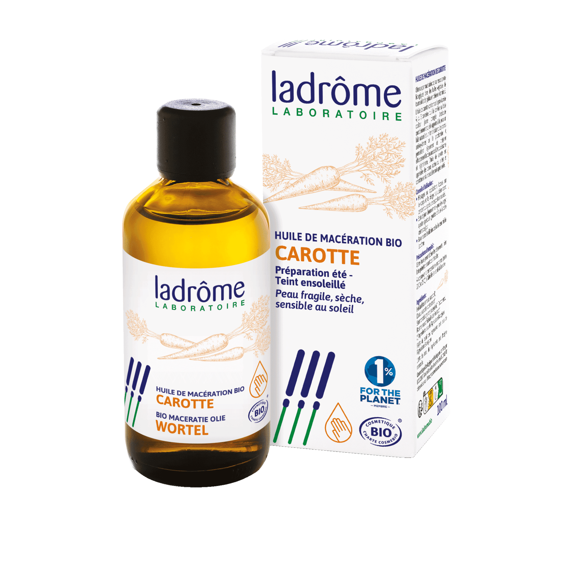 Ladrôme Bio Maceratie Olie Wortel