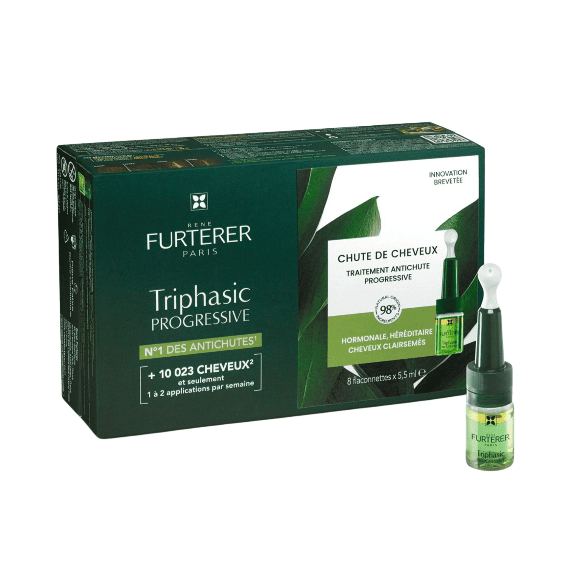 Furterer Triphasic Progres. Trait. A/chute 8x5,5ml Furterer Triphasic Progres. Trait. A/chute 8x5,5ml