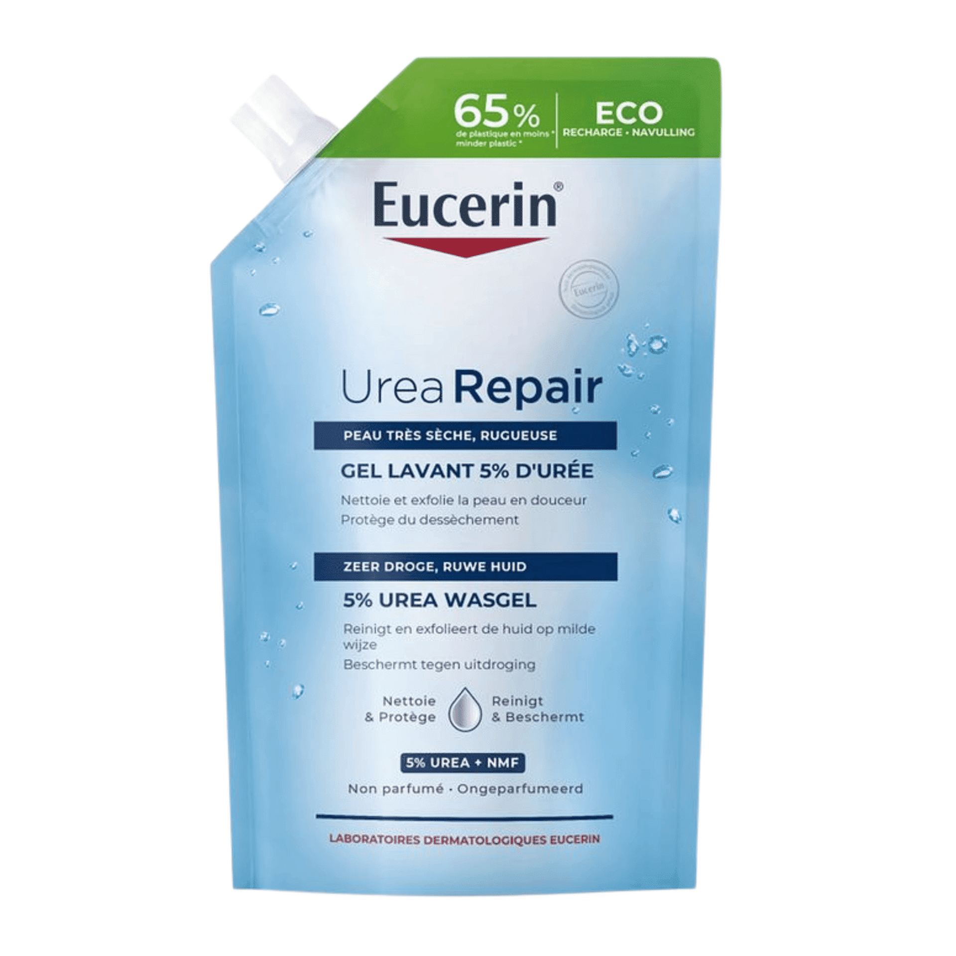 Eucerin UreaRepair Original 5% Urea Wasgel Navulling